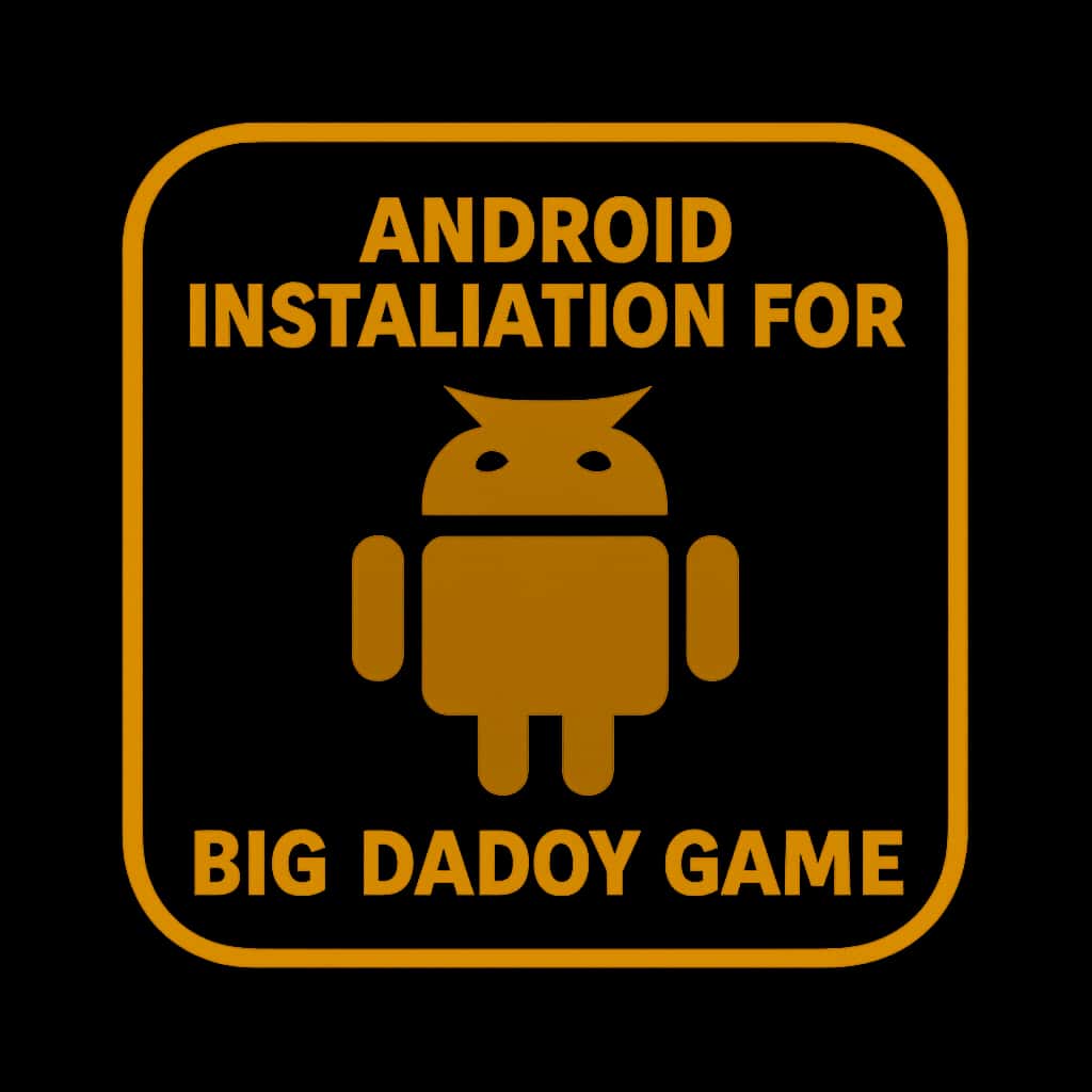 Icon representing the installation process for Big Daddy Game on Android.