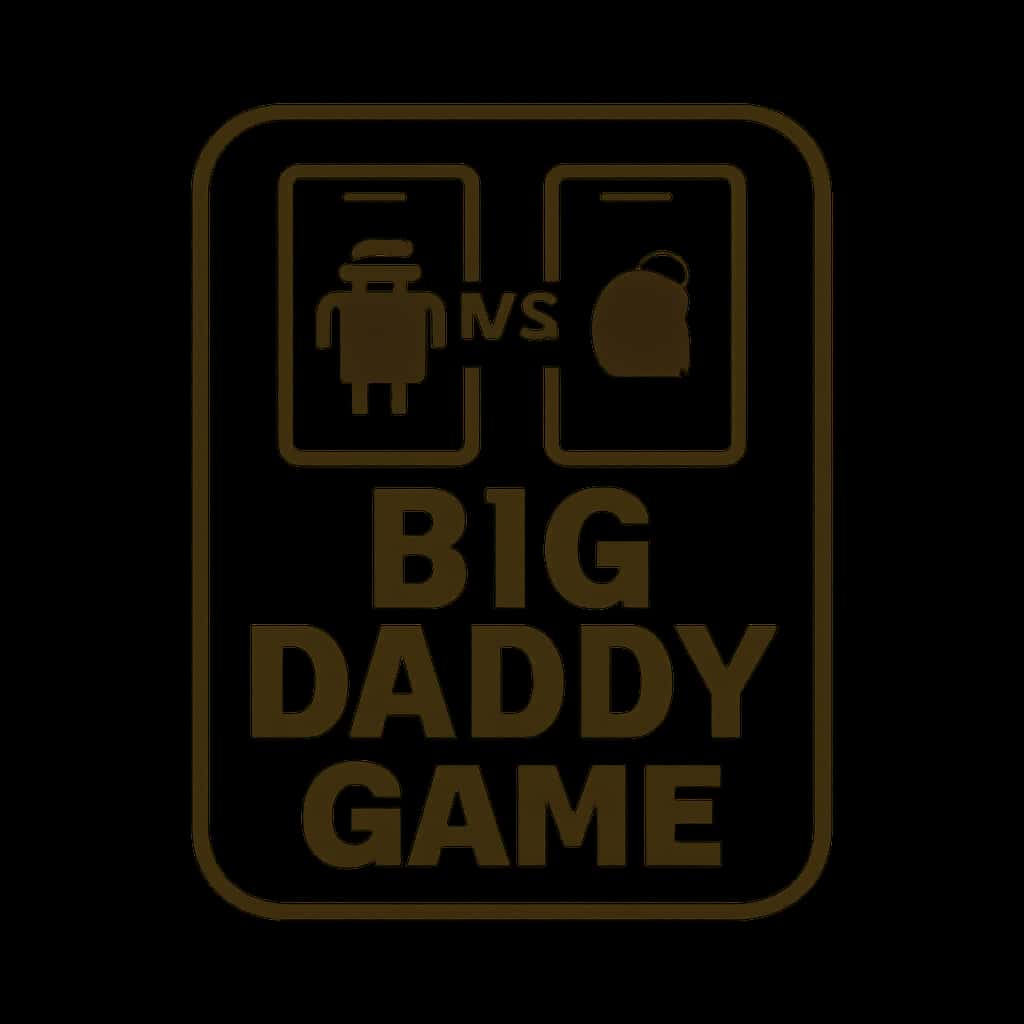 An icon representing Big Daddy Game for Android and iOS compatibility.