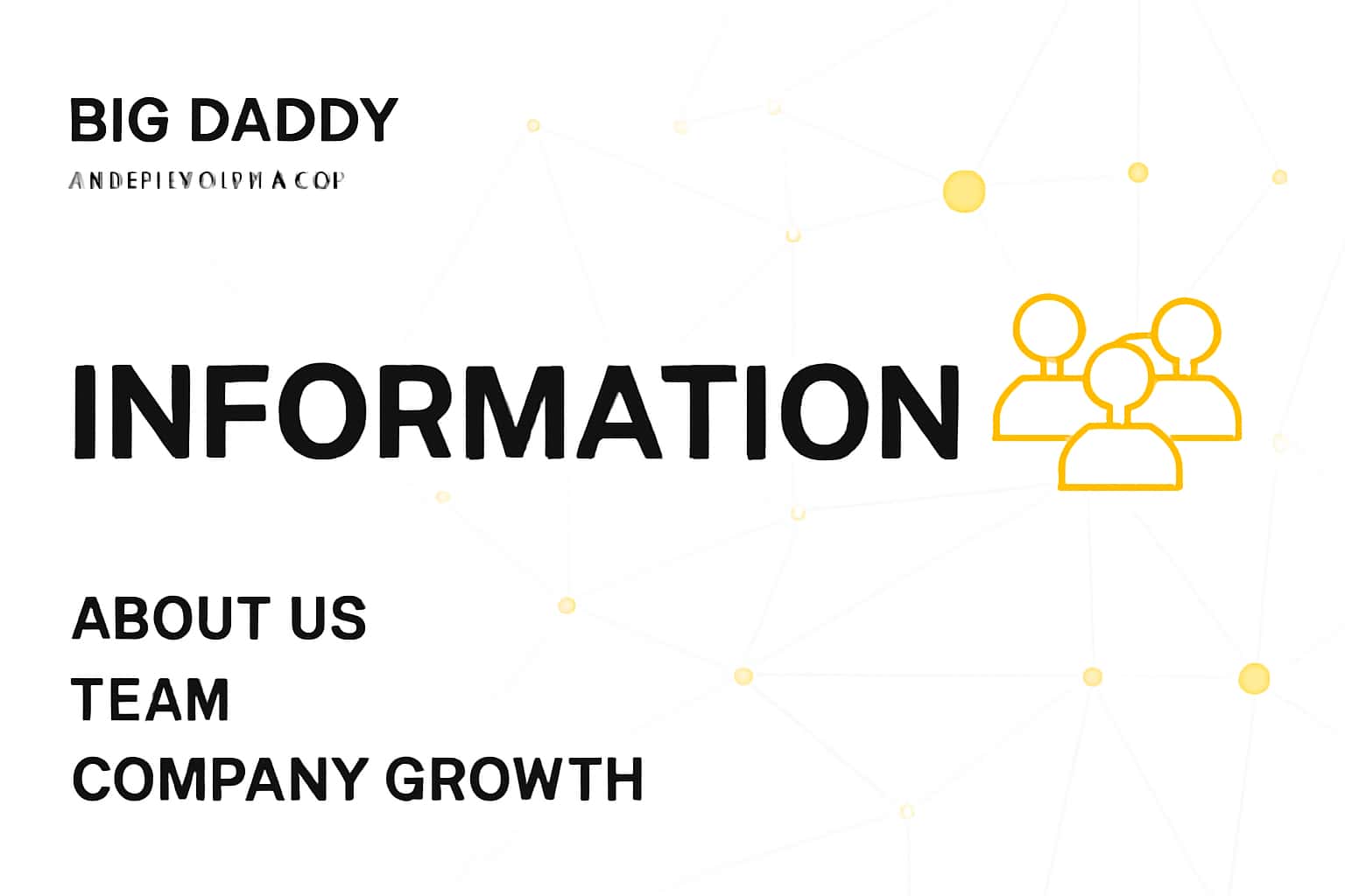 Big Daddy Game Company Information Interface